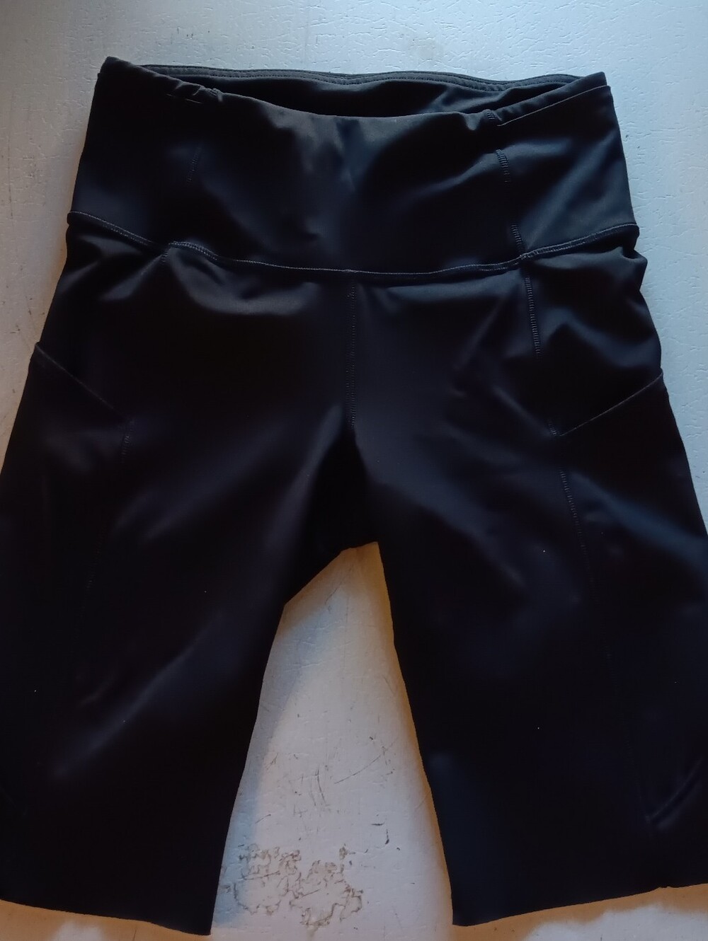 Lululemon Black High-Waist Athletic Shorts